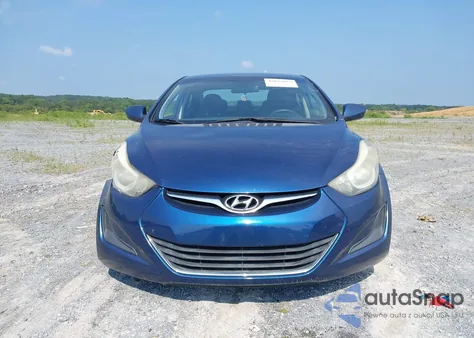 2016 Hyundai Elantra Se from USA, damaged, VIN 5NPDH4AE7GH714118